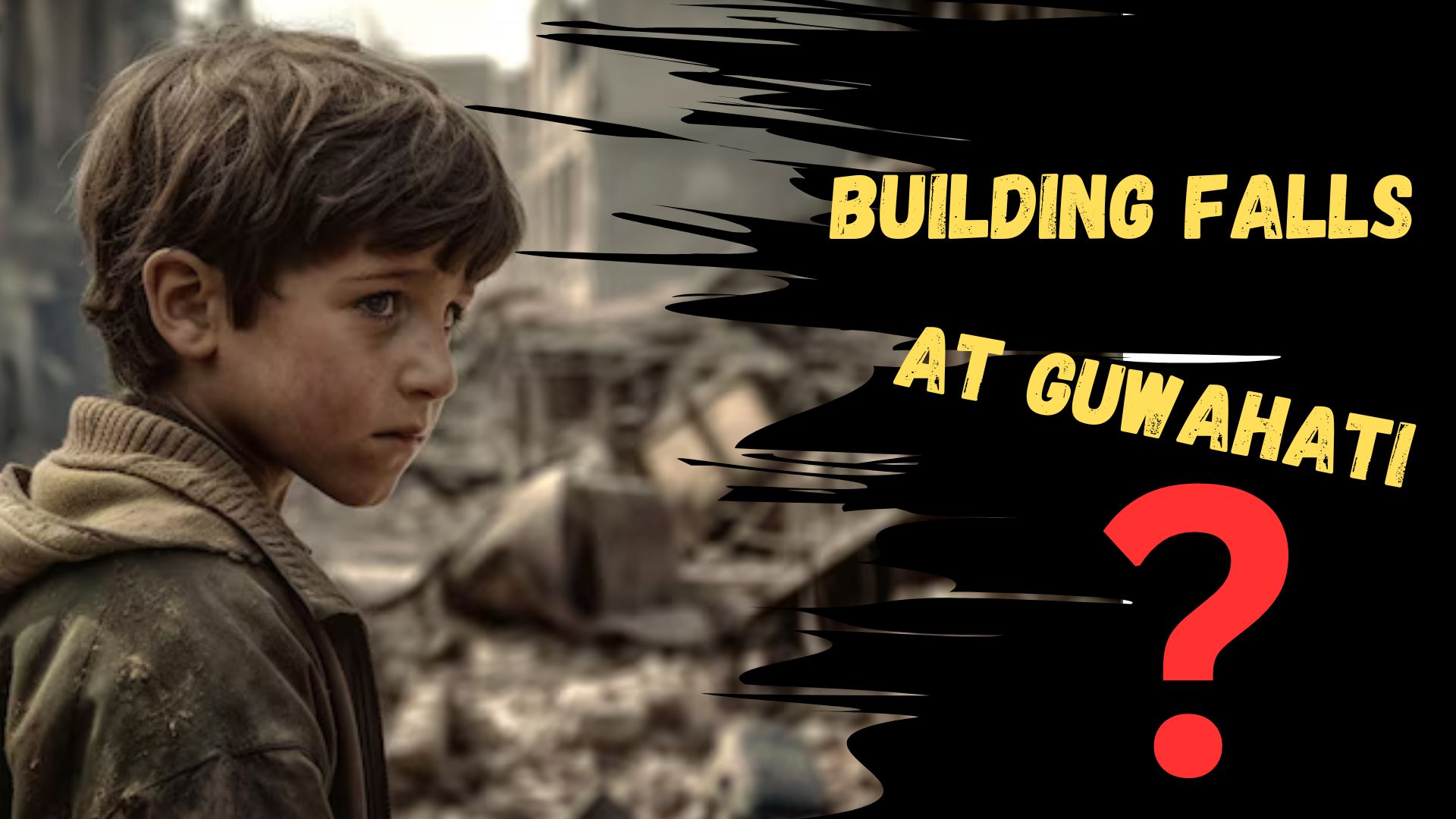 Building Falls : A 5-year-old child tragically loses life after construction material